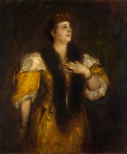 Grevinn Maria Ilona (Helene) Erdödy av Franz von Lenbach