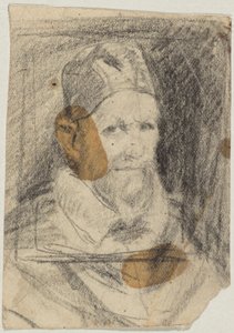 Pave Innocens X etter Velázquez av Franz von Lenbach