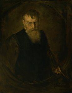 selvportrett av Franz von Lenbach