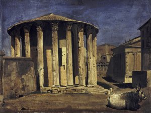Vestas tempel i Roma av Franz von Lenbach