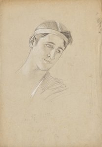 Hovedstudie for Achilles av Franz von Matsch