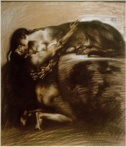 Sfinksens kyss av Franz von Stuck