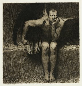 Lucifer av Franz von Stuck