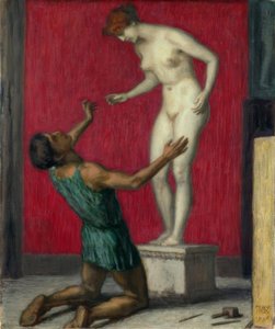 Pygmalion av Franz von Stuck