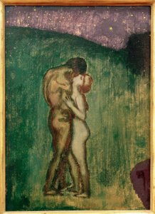 Sulten natt av Franz von Stuck