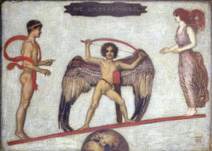 The Love Swing av Franz von Stuck
