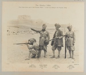 The Khyber Rifles, 1900 ca av Fred Bremner