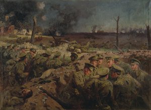 The 4th Suffolks ved Neuve Chapelle 11. mars 1915
