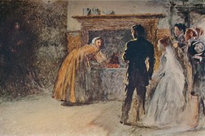Scene fra Jane Eyre, c1870, c1950.