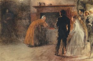 The Visit to the Mad Woman After The Interrupted Marriage, c1870, 1942.