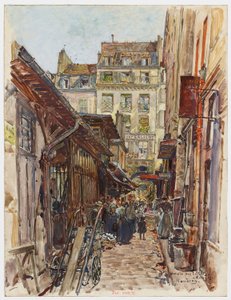 Inne i Marché des Enfants-Rouges