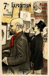 7. utstilling av Salon des 100. desember 1894-plakat, 1894