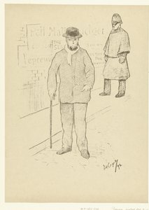 Portret van dichter Paul Verlaine i London Paul Verlaine i London The Trial (serietittel)