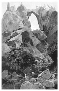 Carlotta Arch, Jenolan Caves, New South Wales, Australia, 1886.