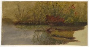 Et hjørne av en dam av Frederic Edwin Church