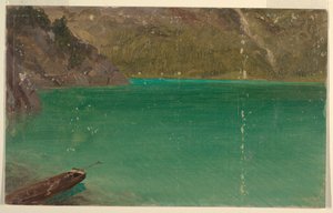 Alpinsjøen (Bayern eller Sveits) av Frederic Edwin Church