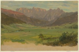 Alpedalen av Frederic Edwin Church