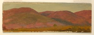 Høstlandskap, Hudson Valley av Frederic Edwin Church