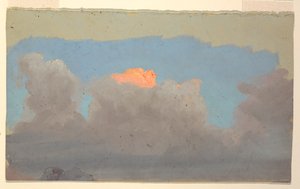 Skystudie av Frederic Edwin Church