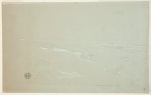 Damaskus, Syria, sett fra nordvest, del 1 av Frederic Edwin Church