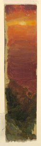 Tegning, Solnedgang, 1868 av Frederic Edwin Church
