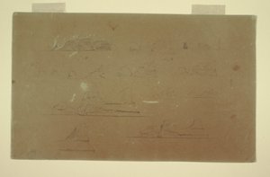 Flytende isfjell, 13. og 14. juli av Frederic Edwin Church