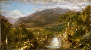 Andesfjellenes hjerte av Frederic Edwin Church