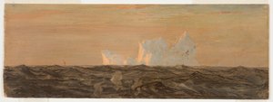 Isfjell av Frederic Edwin Church