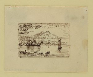Imaginært landskap av Frederic Edwin Church