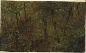 I skogen, Jamaica av Frederic Edwin Church