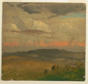 Landskap, Hudson Valley av Frederic Edwin Church