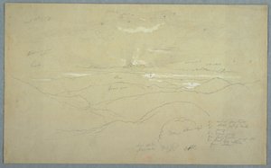 Landskap ved solnedgang, Jamaica av Frederic Edwin Church