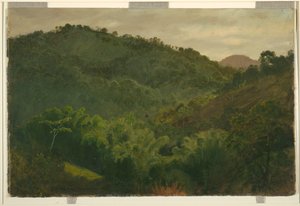 Landskap fra Jamaica av Frederic Edwin Church
