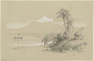 Magdalena-elven, New Granada, Ecuador av Frederic Edwin Church