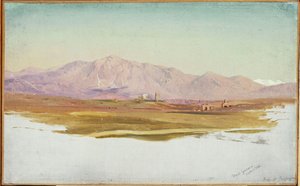 Monte Guinaro, Sabinefjellene, 1869 av Frederic Edwin Church