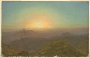 Morgenlandskap av Frederic Edwin Church