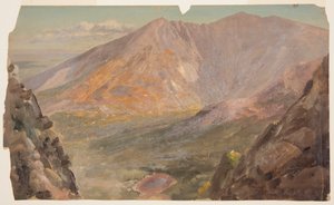 Mt. Katahdin, Great Basin fra South Turner Mountain av Frederic Edwin Church