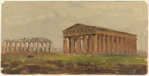 Paestum, Neptun-tempelet av Frederic Edwin Church
