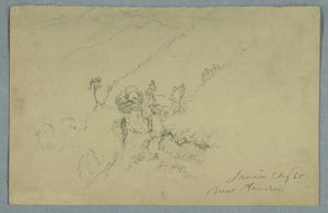 Vei gjennom Blue Mountains, nær Homestead, Jamaica av Frederic Edwin Church