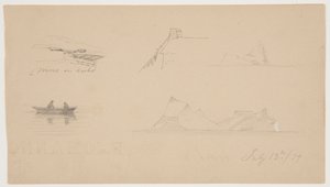 Skisser fra Labrador av Frederic Edwin Church