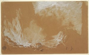 Spray fra fossen, Niagara av Frederic Edwin Church