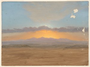Solnedgang av Frederic Edwin Church