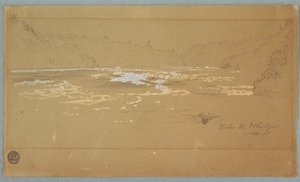 Elven "Below the Whirlpool" av Frederic Edwin Church