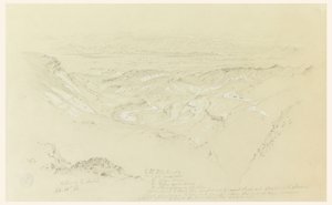 El Arabah-dalen av Frederic Edwin Church