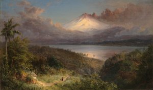 Utsikt over Cotopaxi av Frederic Edwin Church