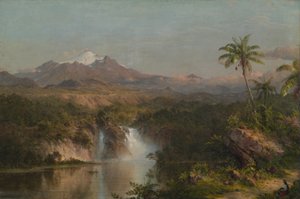 Utsikt over Cotopaxi, 1857. av Frederic Edwin Church