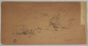 Utsikt over Toche, Colombia av Frederic Edwin Church