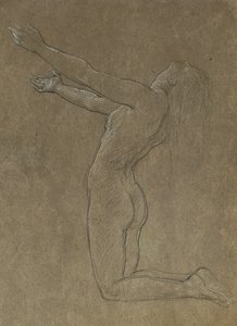 Studer for Clytie av Frederic Leighton