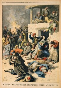 Begivenheter på Kreta, fra "Le Petit Journal", 26. juli 1896