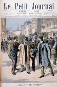 Arrestasjonen av Arton, 1895 av Frederic Lix